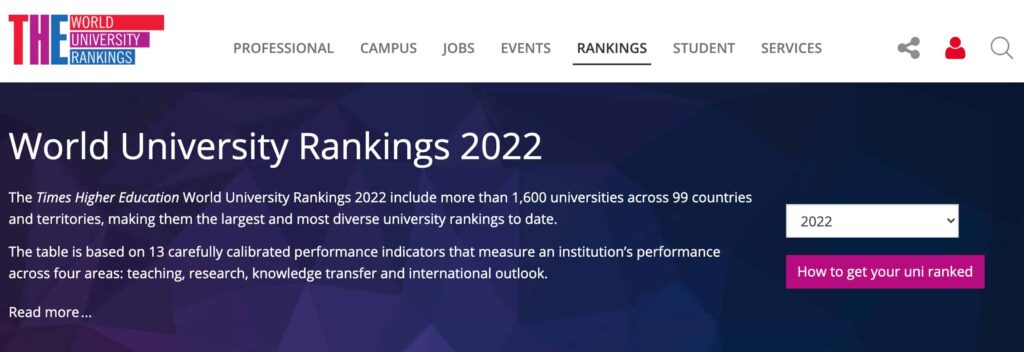 Times Higher Education(THE)